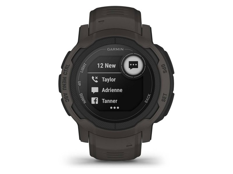 Voorbeeldafbeelding bij Garmin Instinct 2 - Sporthorloge met GPS - Smartwatch voor heren - 45mm - Graphite